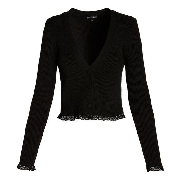 *** Sold ***  For Love and Lemons Nina Cardigan in Black - Picture 3 of 15